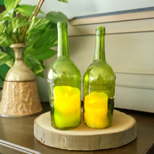 Load image into Gallery viewer, Large Bottomless Wine Bottles, Candle Holder, Centerpieces
