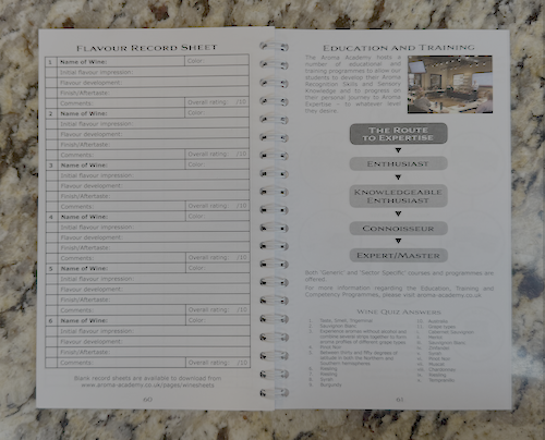 Wine Aroma Masterclass Kit in Wooden Box - 24 Signature Aromas + Training Guide