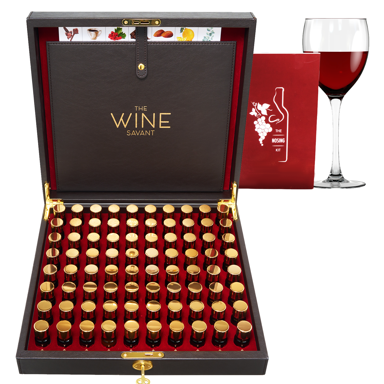 Sommelier Wine Aroma Kit The Nosing Kit By Master Connoisseur Smelling Kit To Train
