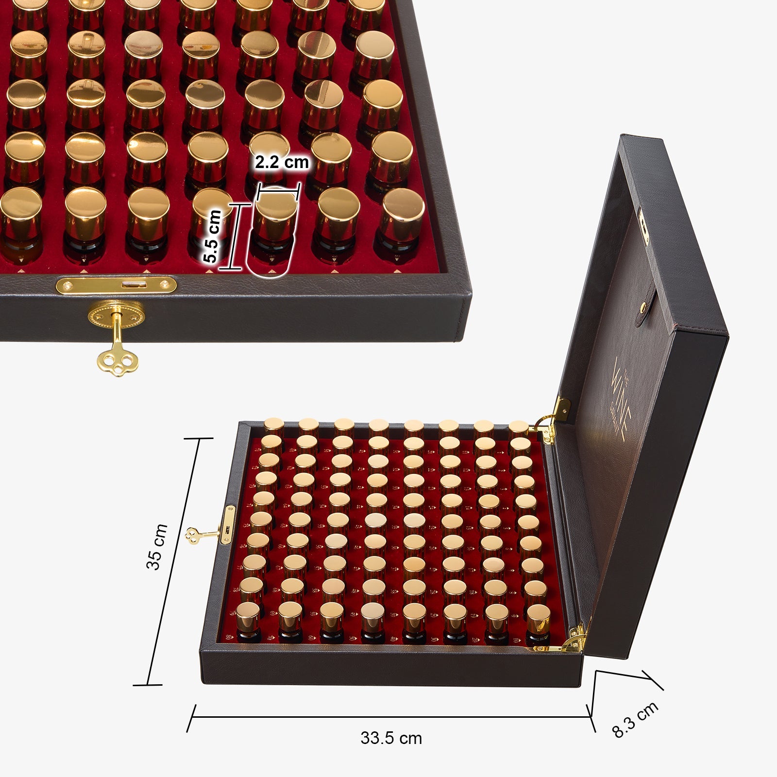 Sommelier Wine Aroma Kit The Nosing Kit By Master Connoisseur Smelling Kit To Train