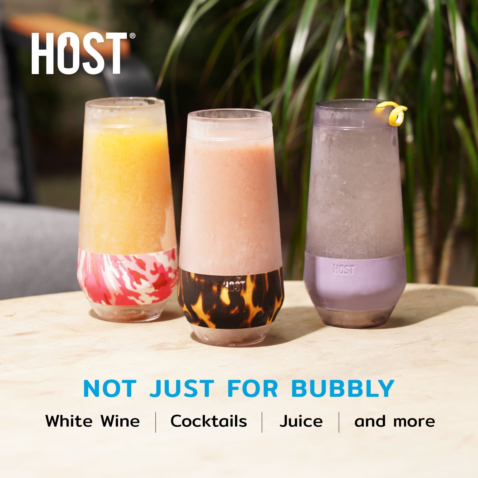 Champagne FREEZE™ in Marble, Set of 2