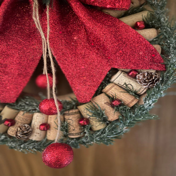 Wine Cork Wreath Home & Living Wine Not Upcycle   