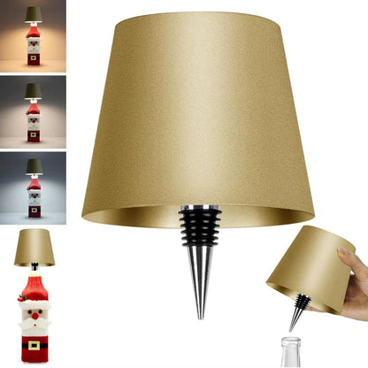 LED Creative Wine Bottle Light for Bar: Movable, Rechargeable, RGB Dimmable Decorative Bottle Lamp