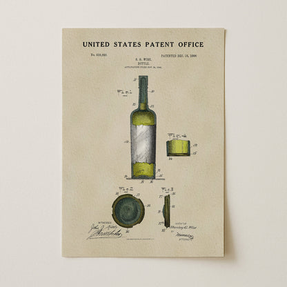 Wine Bottle (1906)