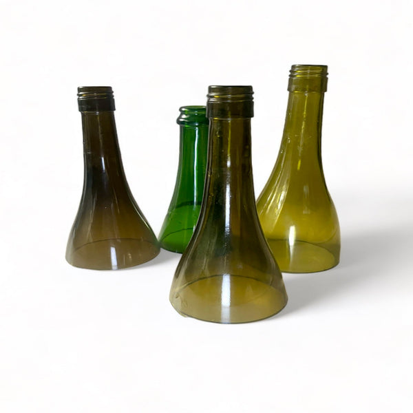Wine Bottle Tealight Candleholder For Centerpiece, Indoor and Outdoor Decor