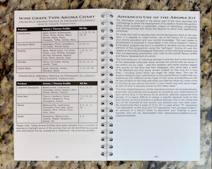 Wine Aroma Masterclass Kit in Wooden Box - 24 Signature Aromas + Training Guide