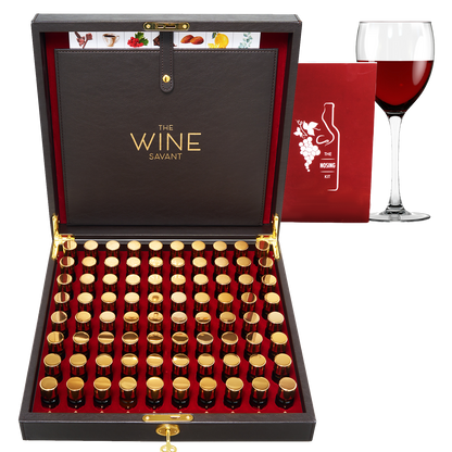 Sommelier Wine Aroma Kit The Nosing Kit By Master Connoisseur Smelling Kit To Train