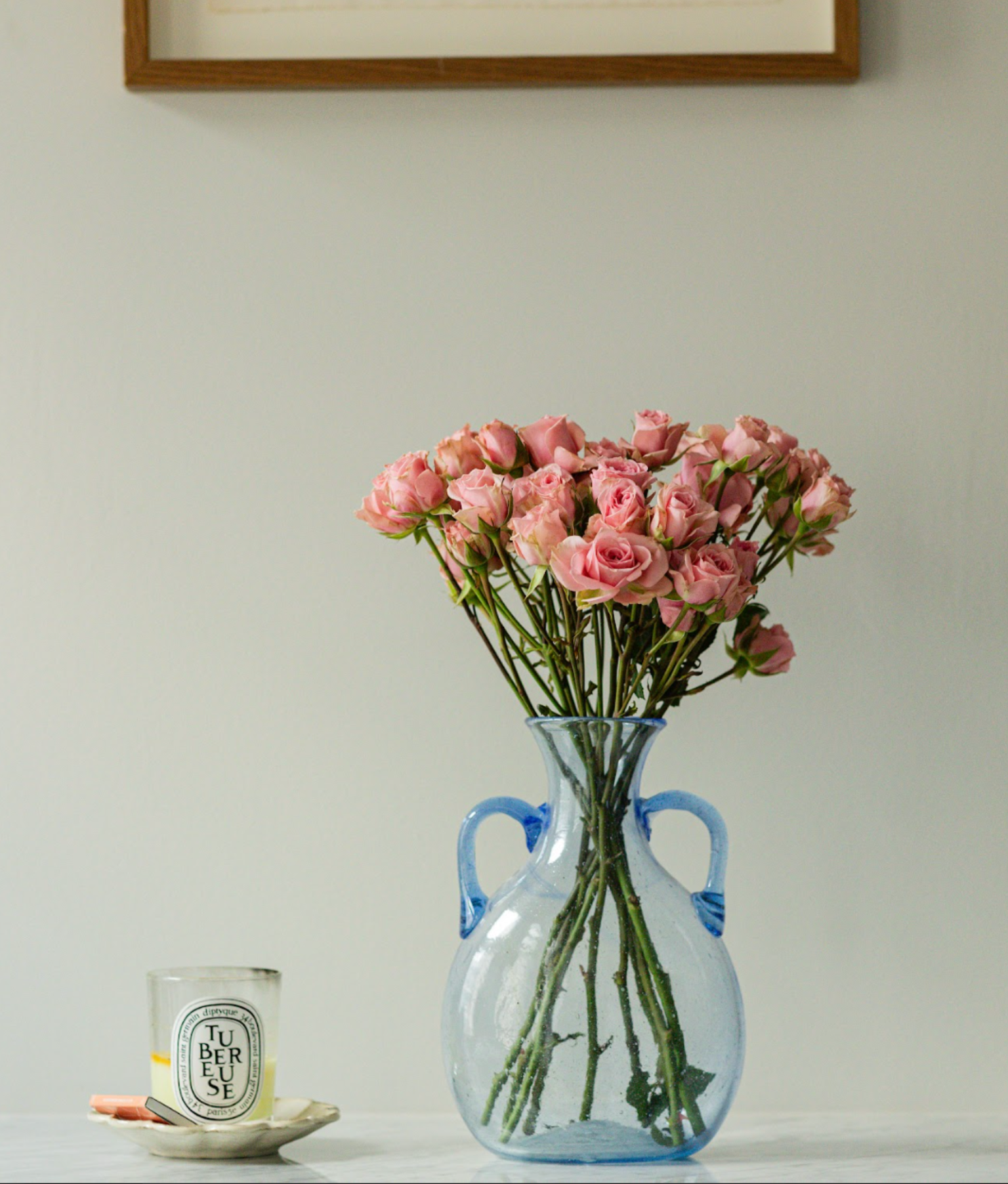 Amphora Vase, Blue