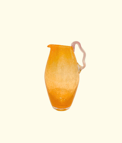 La Carafe Ruban, Pale Orange / Pale Pink