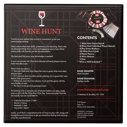 Winehunt An Interactive Blind Wine Tasting Game Rely On Taste Smell To Learn How To Taste Wine Just