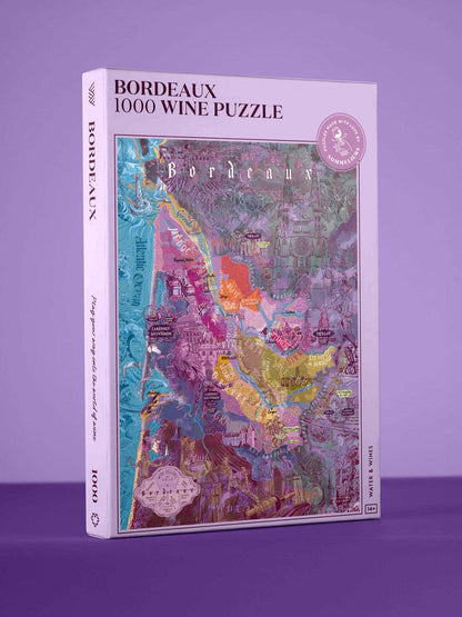 Bordeaux Wine 1000 Piece Jigsaw Puzzle | Water & Wines
