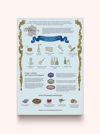 Champagne Wine 1000 Piece Jigsaw Puzzle | Water & Wines