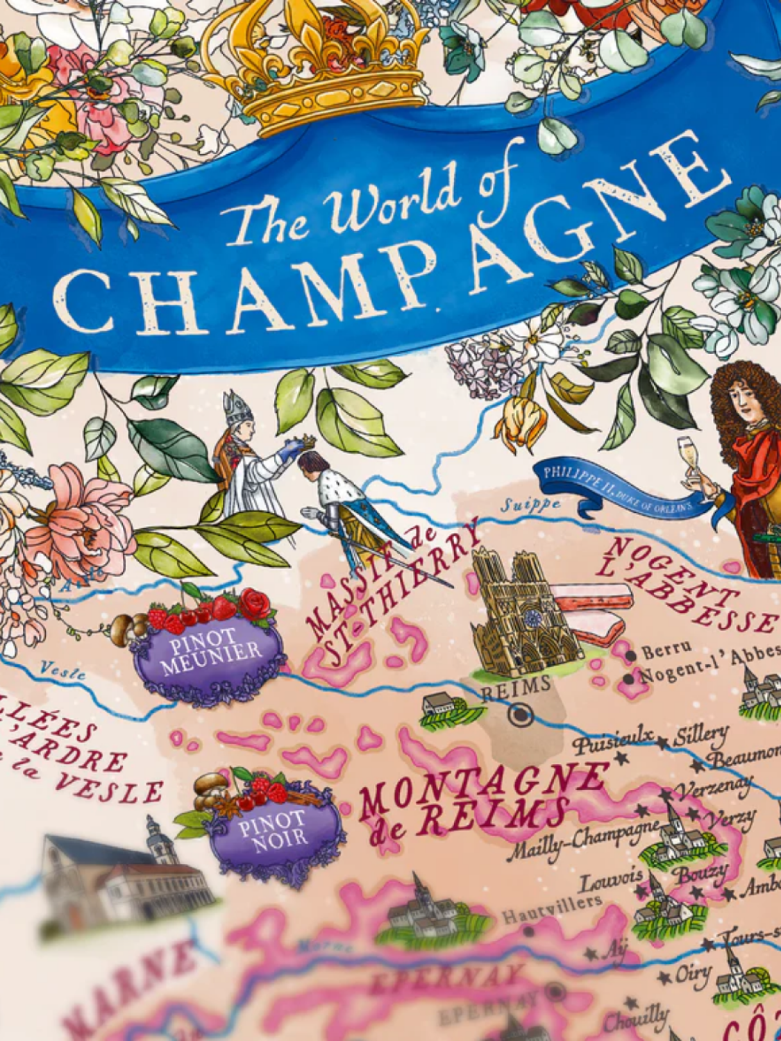 Champagne Wine 1000 Piece Jigsaw Puzzle | Water & Wines