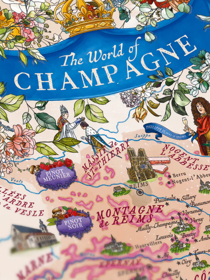 Champagne Wine 1000 Piece Jigsaw Puzzle | Water & Wines
