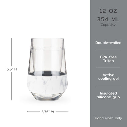Wine FREEZE™ XL in Marble, Set of 2