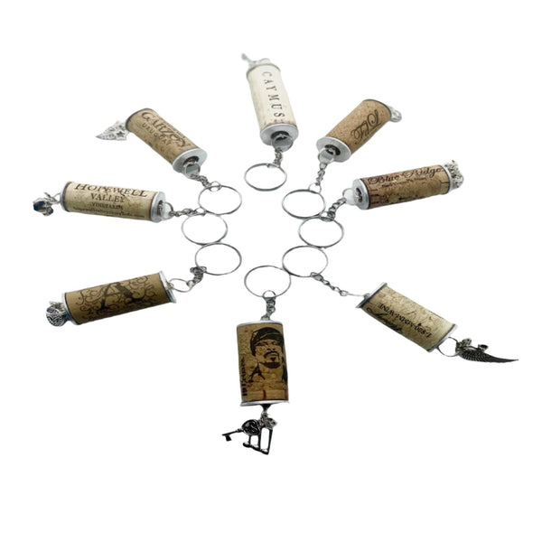 Wine Cork Keychains / Wholesale / Bulk Order