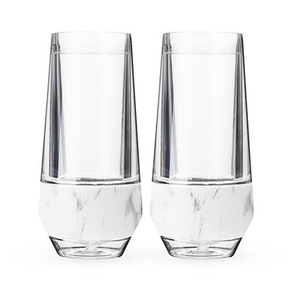 Champagne FREEZE™ in Marble, Set of 2