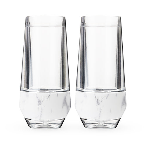 Champagne FREEZE™ in Marble, Set of 2