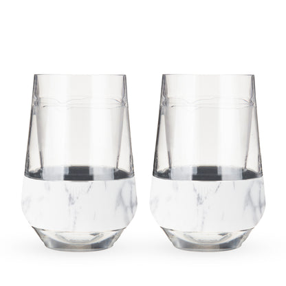 Wine FREEZE™ XL in Marble, Set of 2