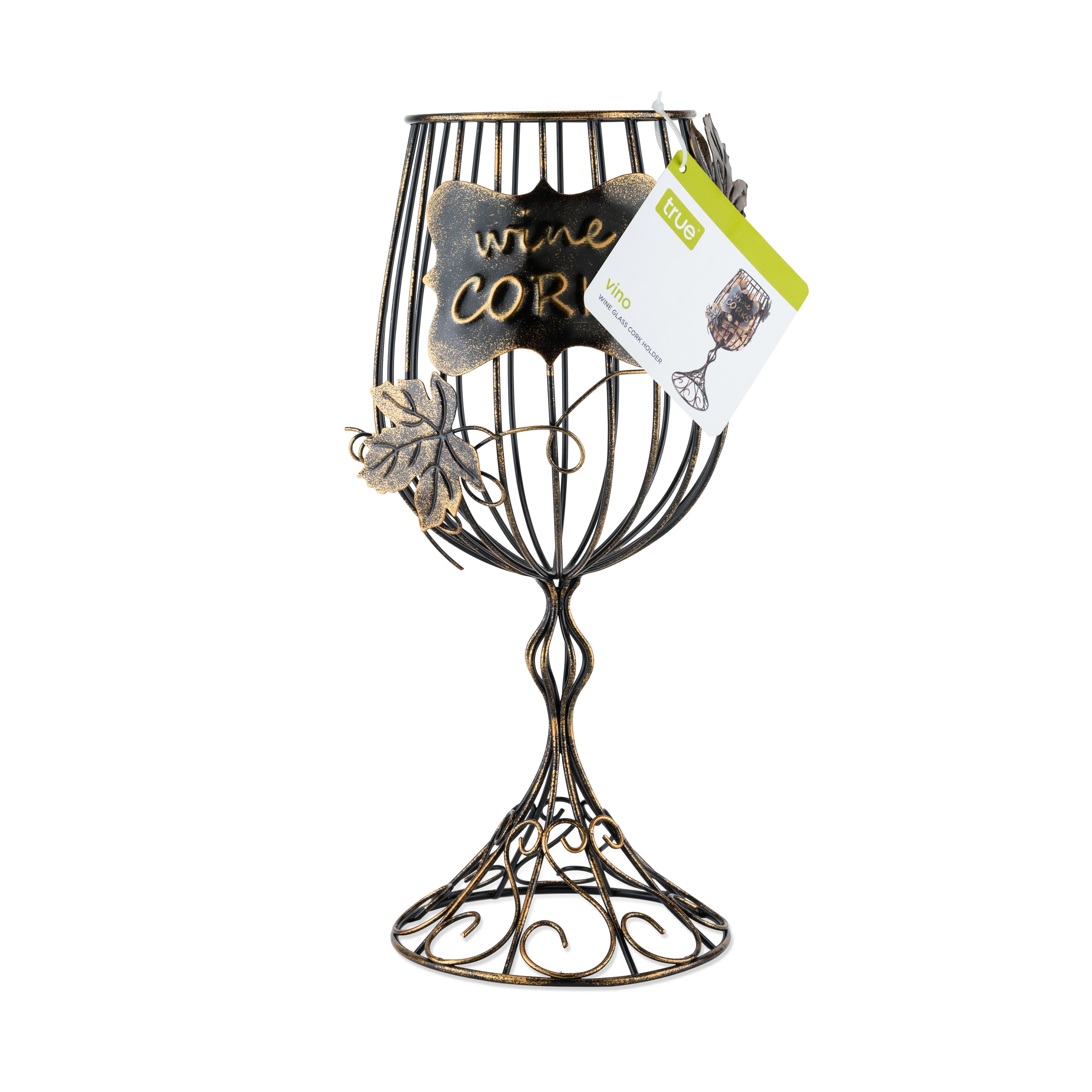 Vino Wine Glass Cork Holder Display