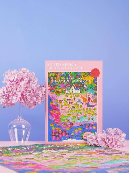 South Africa Wine 1000 Piece Jigsaw Puzzle | Water & Wines