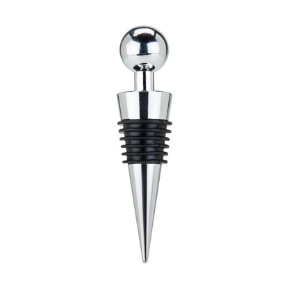 Sphere Zinc Alloy Bottle Stopper in Chrome