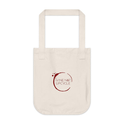 Organic Canvas Tote Bag - Wine Not Upcycle