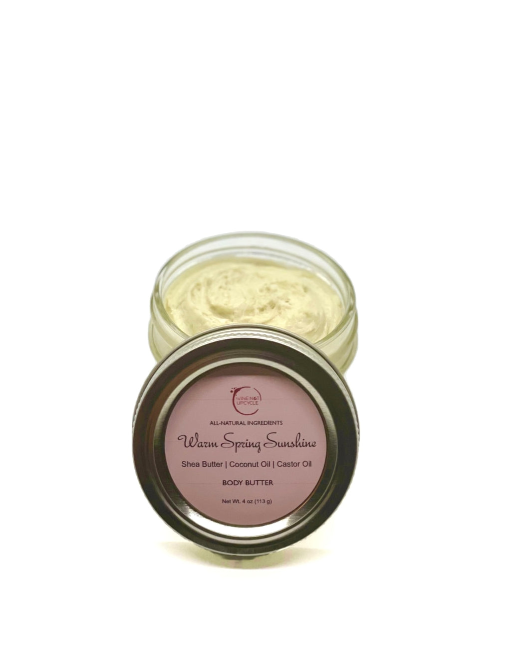 Warm Spring Sunshine Whipped Body Butter Body Butter Wine Not Upcycle   