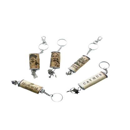 Wine Cork Keychains - Wine Not Upcycle