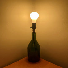 Charger l&#39;image dans la galerie, Green Bottle Lamp Lamps Wine Not Upcycle   
