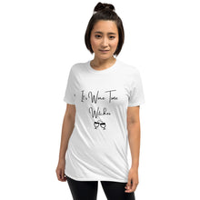Load image into Gallery viewer, It&#39;s Wine Time Witches Short-Sleeve Unisex T-Shirt  Wine Not Upcycle   
