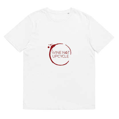 Unisex organic cotton t-shirt - Wine Not Upcycle